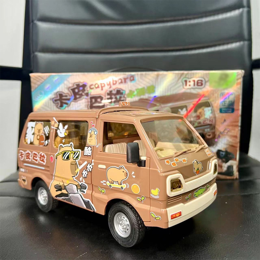 下單送小禮物 卡皮巴拉六通遙控車 1:16【檢驗合格】邦妮⚡️水豚君 麵包車遙控車2.4GHz遙控車 音樂遙控車景品-細節圖7