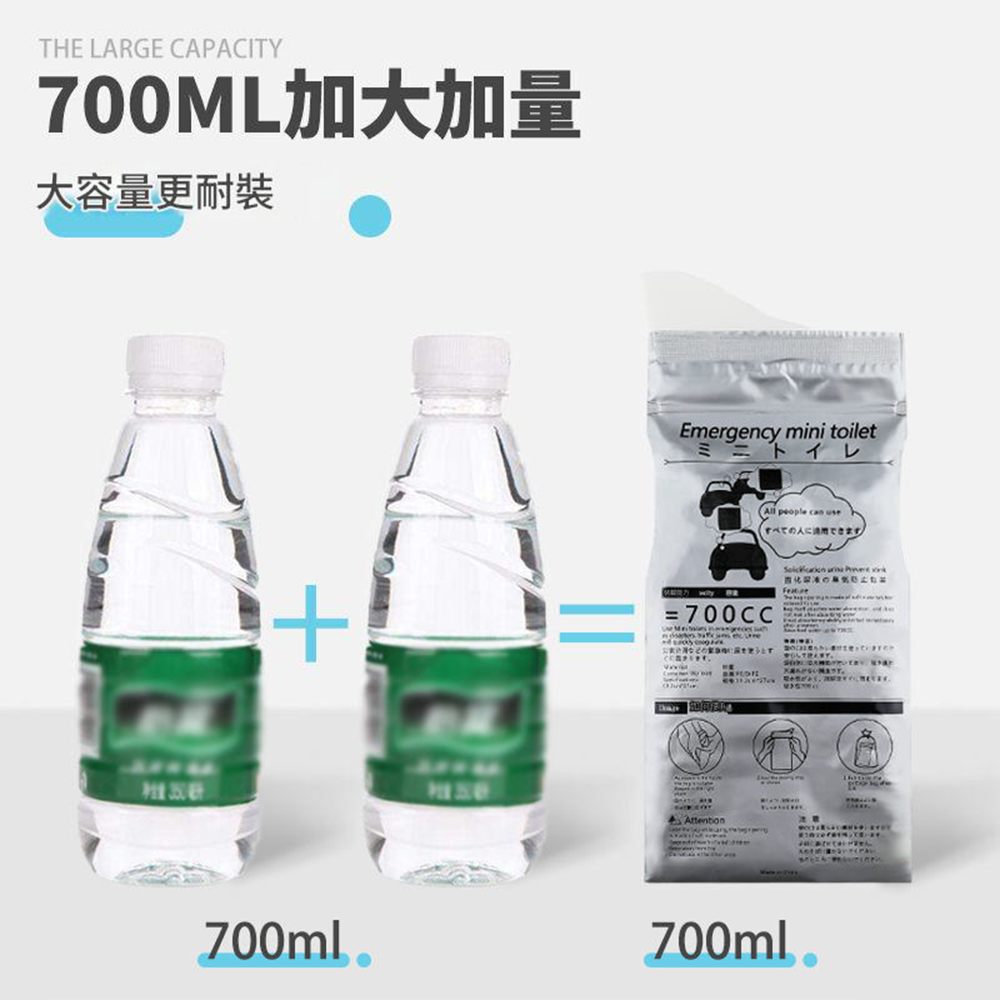 應急尿袋⚡️邦妮【現貨速出】⚡️一次性尿袋 便攜式應急尿袋 車用尿袋 嘔吐袋 兒童應急尿袋 拋棄式尿袋 緊急尿袋 老人-細節圖2