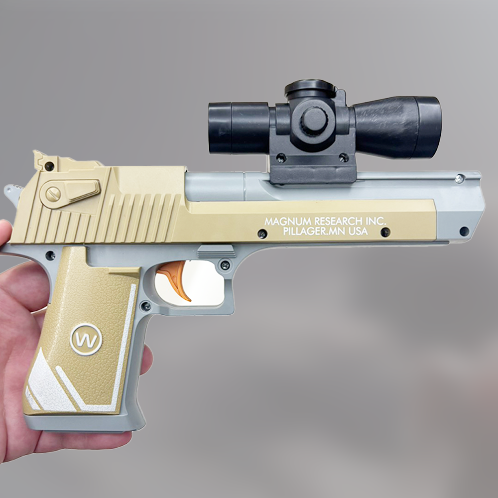 沙漠之鷹 EVA海綿軟彈發射器⚡️邦妮【現貨 檢驗合格】軟彈槍 安全玩具 BB發射 BB彈 安全手槍 玩具槍 拋殼槍-細節圖5