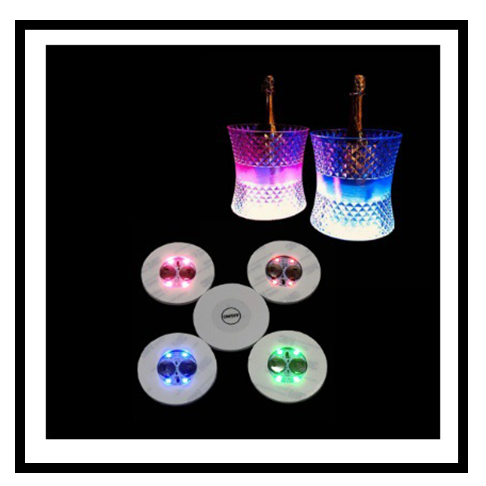 發光杯墊⚡️邦妮【台灣現貨】LED 杯墊 七彩杯墊 高球杯 可林杯 highball 酒吧裝飾 調酒裝飾 古典杯 調酒-細節圖6