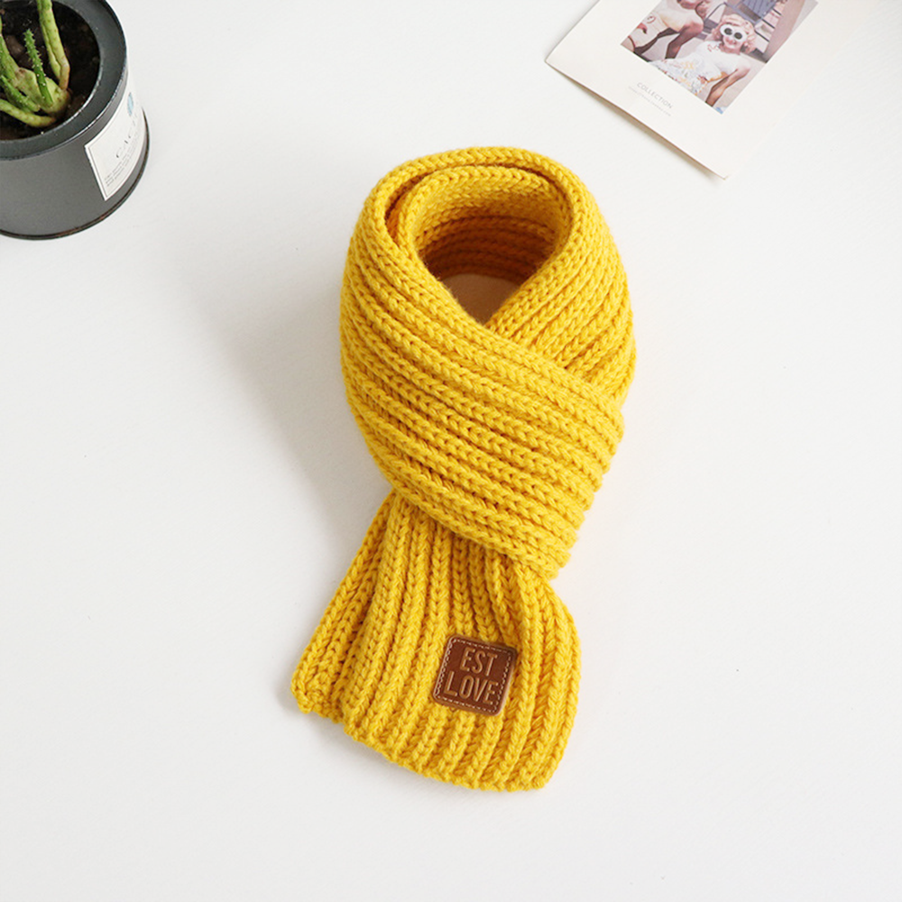 兒童圍巾 純色⚡️邦妮【台灣現貨】秋冬季兒童圍巾 保暖加厚小圍巾 兒童針織圍脖 韓版兒童圍巾 兒童圍巾 親子圍巾 絨毛-規格圖10