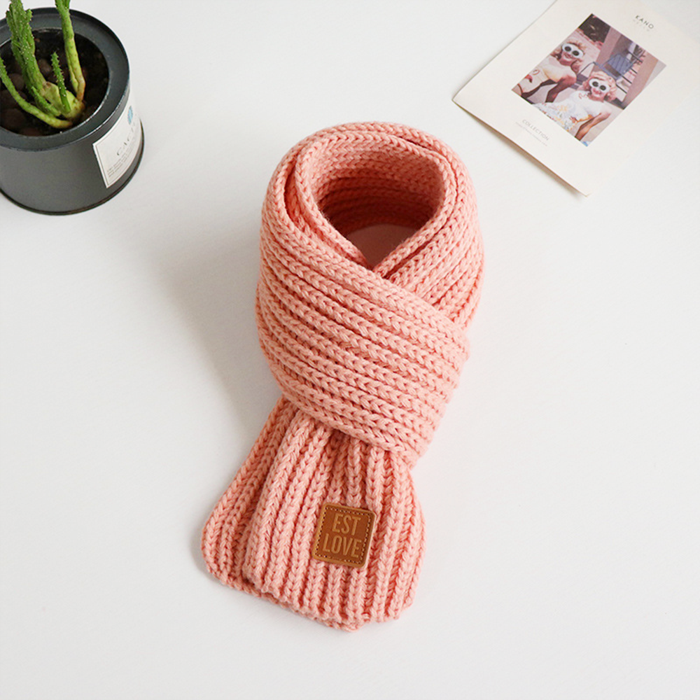 兒童圍巾 純色⚡️邦妮【台灣現貨】秋冬季兒童圍巾 保暖加厚小圍巾 兒童針織圍脖 韓版兒童圍巾 兒童圍巾 親子圍巾 絨毛-規格圖10