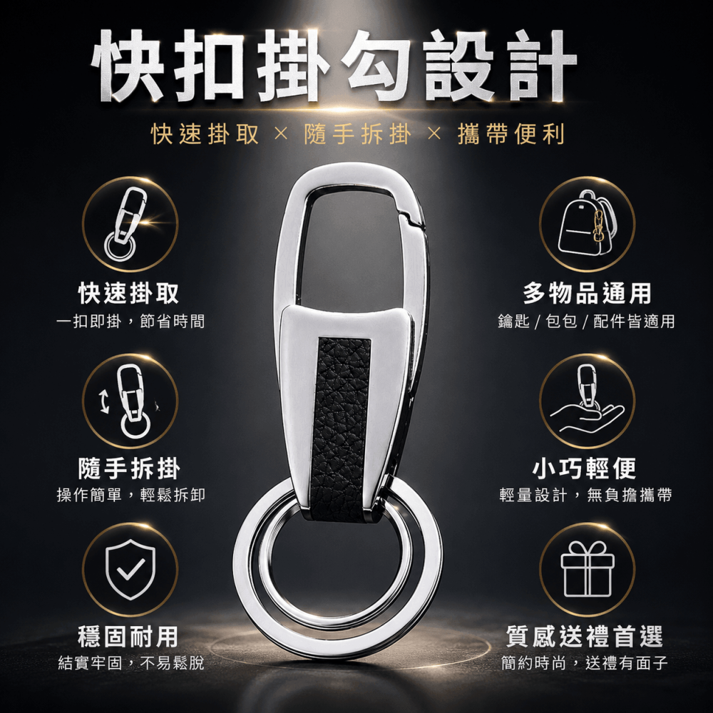 時尚真皮鎖匙扣 合金 真皮⚡️邦妮【現貨】金屬鑰匙圈 帶鏈鑰匙圈 臺灣現貨 鑰匙圈 鑰匙鏈 質感鑰匙扣 汽車鎖匙圈-細節圖3