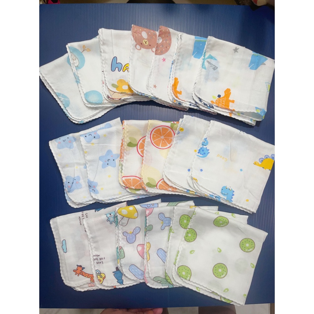 嬰兒紗布巾  口水巾-細節圖2