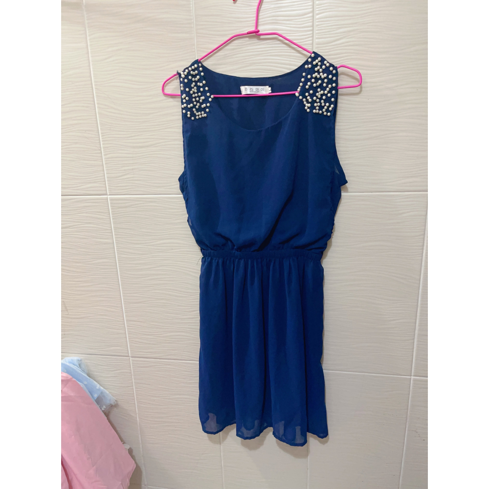 背心無袖洋裝-細節圖2