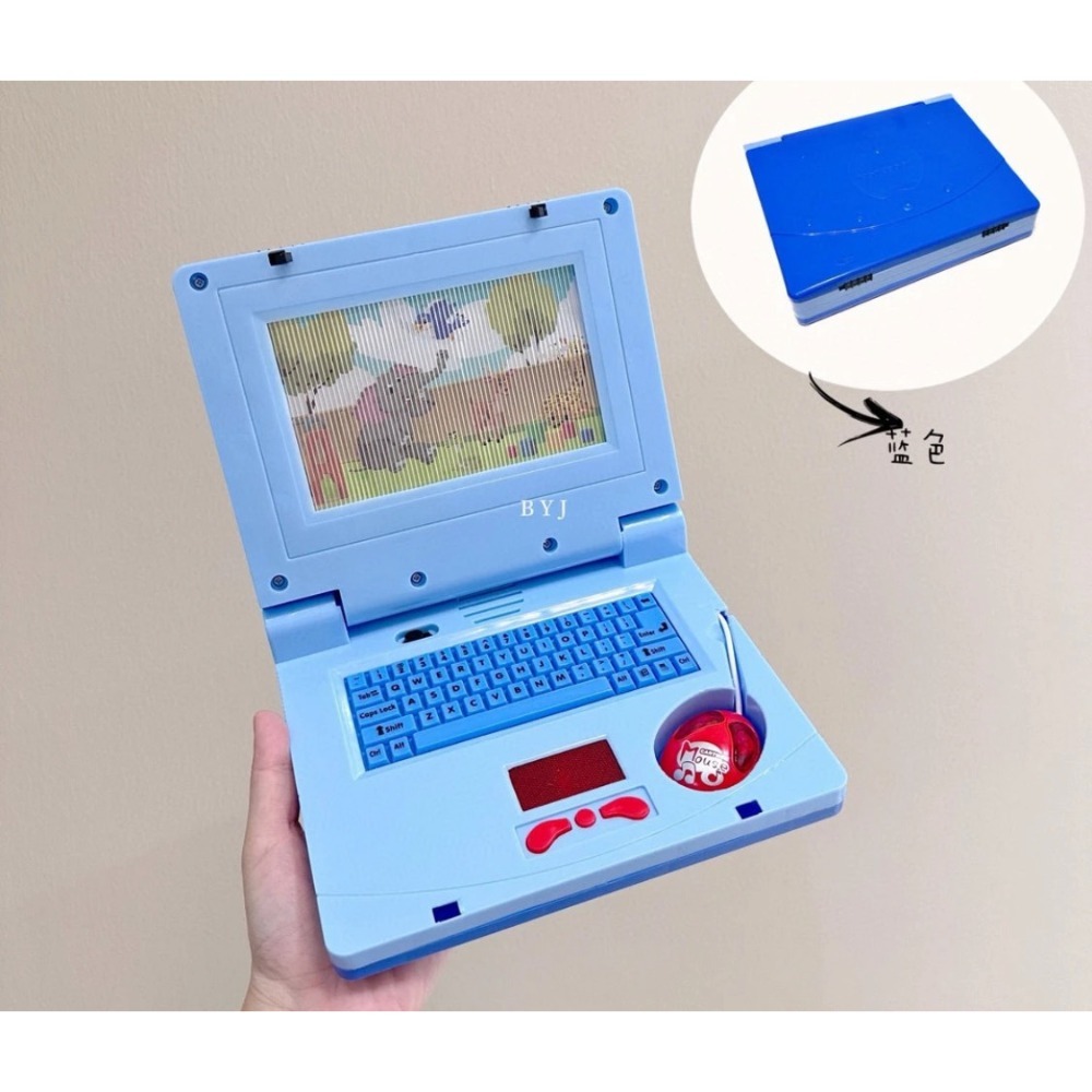 燈光滑鼠筆記本過家家動畫寶寶啟蒙玩具早教仿真嬰兒益智音樂-規格圖6