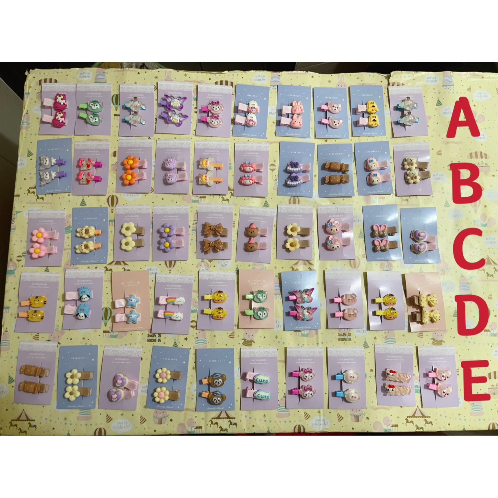 嬰幼兒 小髮夾 一卡一支 = 10卡 1個-規格圖1