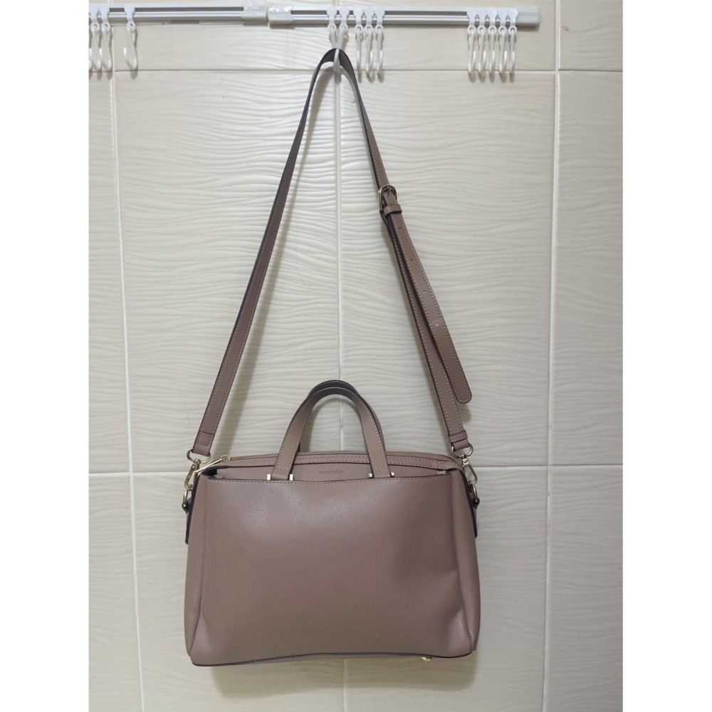 杏灰手提 肩背 斜背 包包-細節圖3