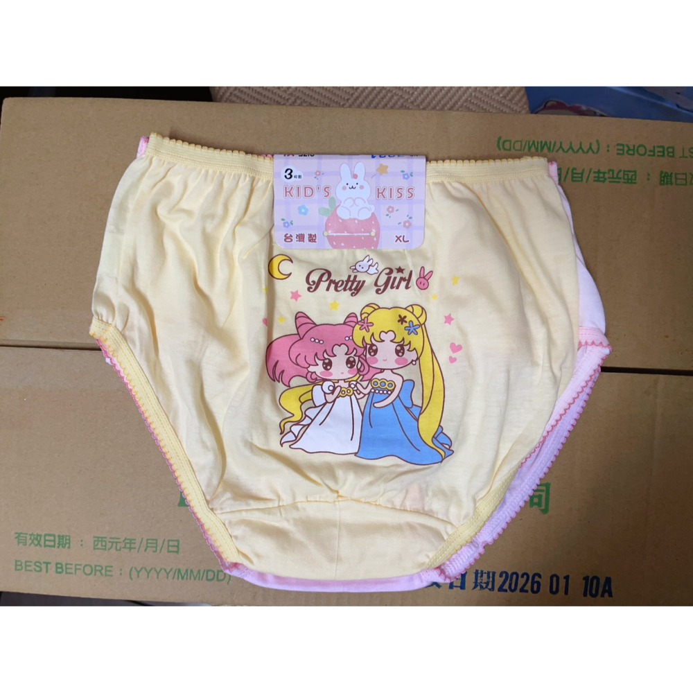 女童內褲 3件入-規格圖3