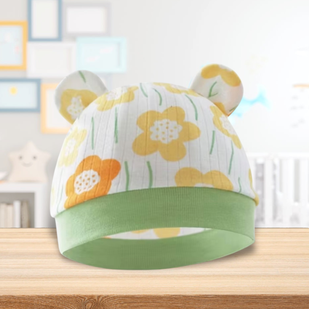 新生兒👶男女可愛胎帽 春夏秋冬都可用-細節圖2