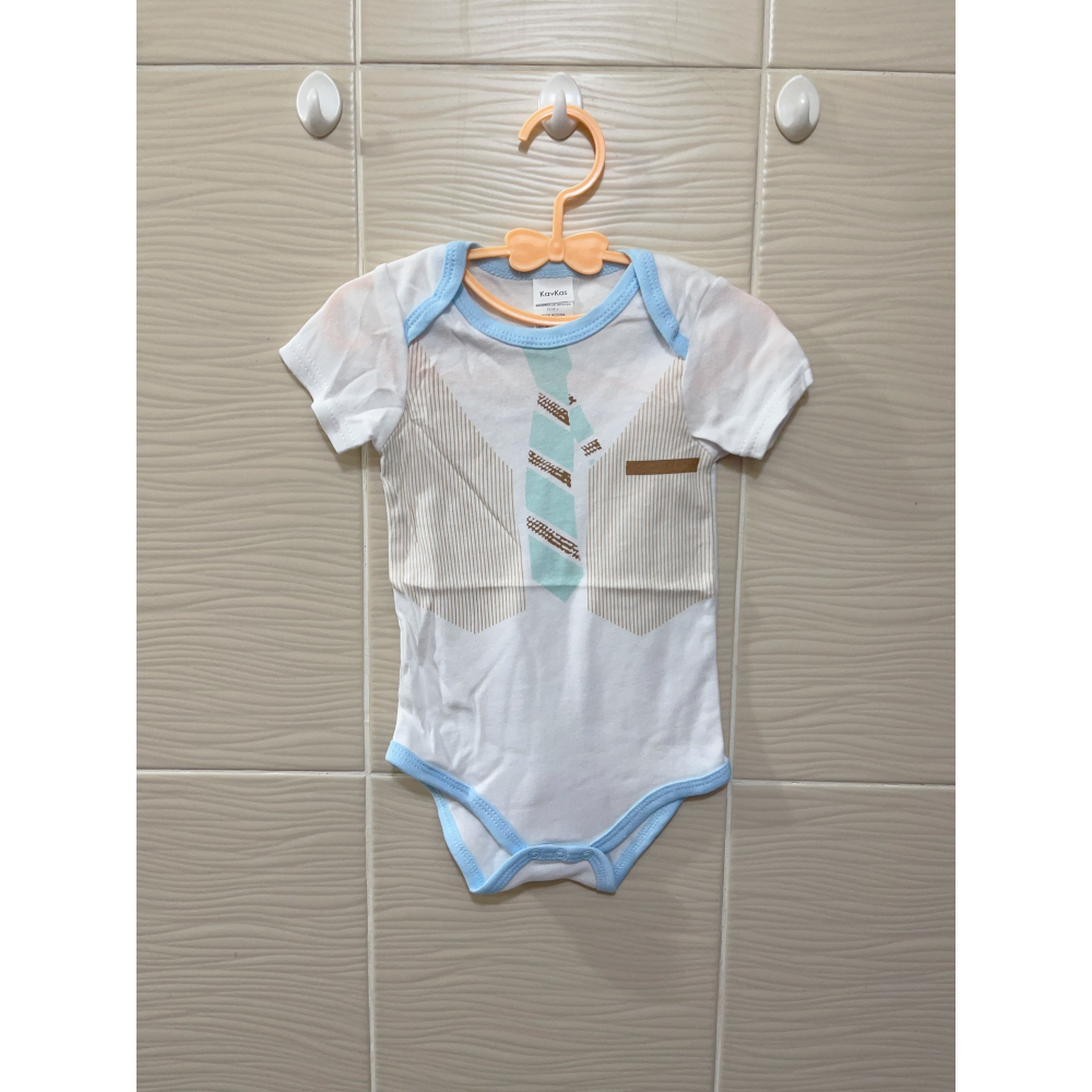 嬰幼兒 網眼短袖包屁衣-細節圖3