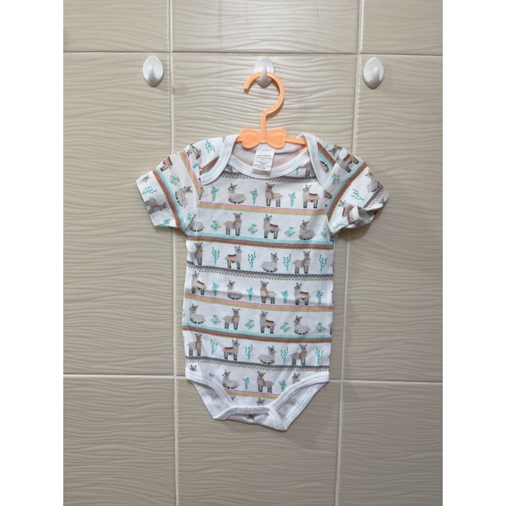 嬰幼兒 網眼短袖包屁衣-規格圖4