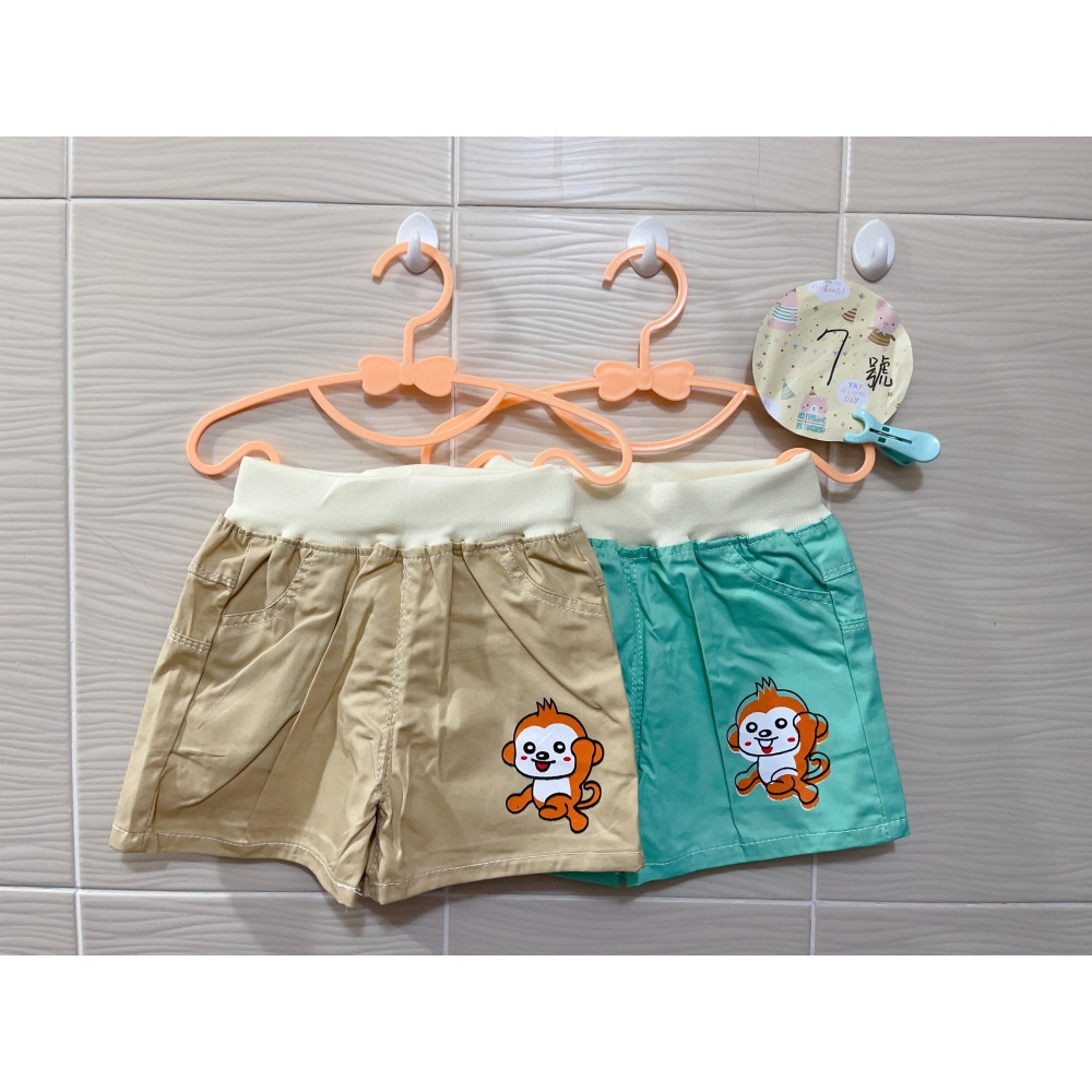 男女童小猴子 短褲-細節圖2