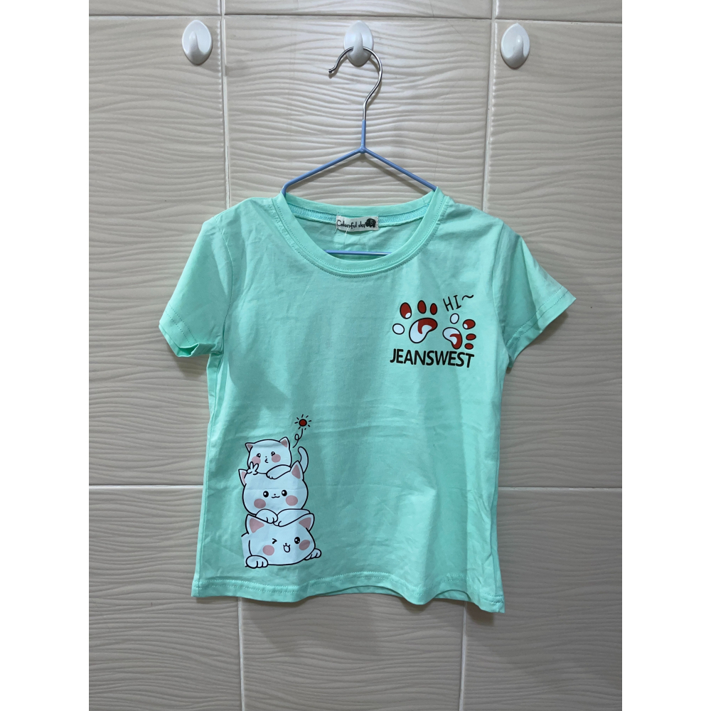 男女童可愛短袖上衣  兄弟姊妹可一起穿-細節圖2