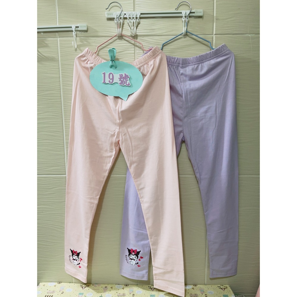 女童 酷洛米 打底薄長褲-細節圖2
