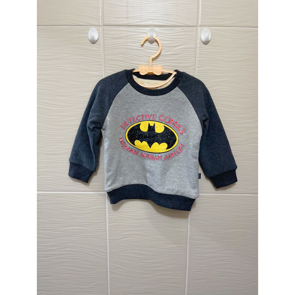 男童 加絨蝙蝠上衣-細節圖2