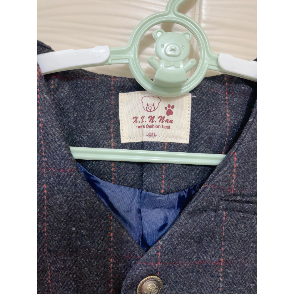 男童 紳士套裝  兩件套 ( 背心 + 長褲 )-細節圖2