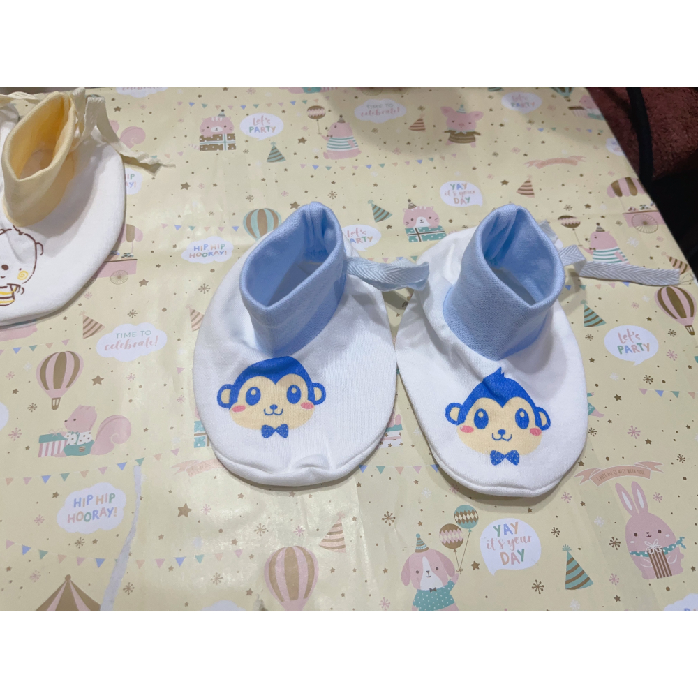 嬰幼兒 豎口可綁帶襪套 不易脫落-細節圖4