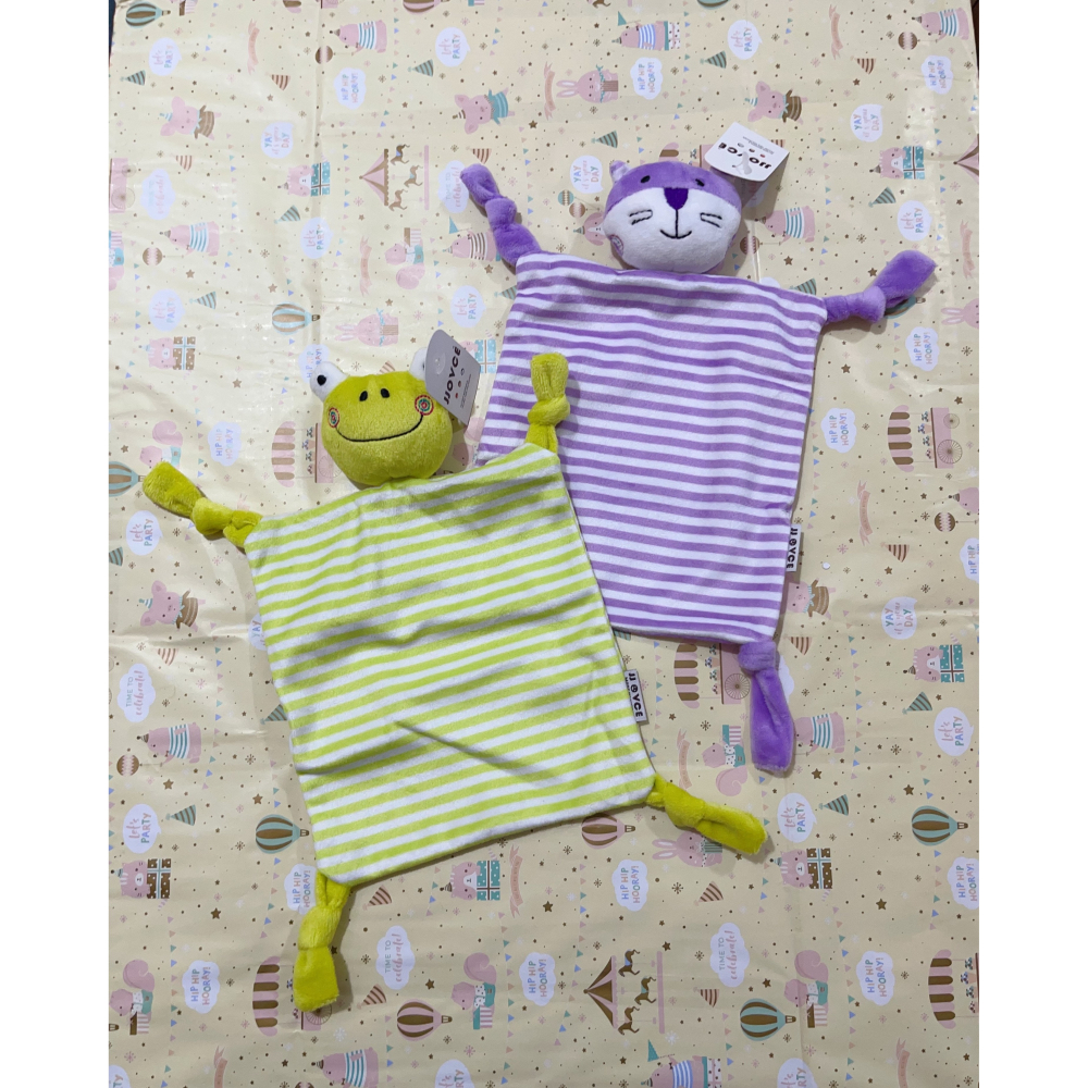 美式嬰兒新款柔 安撫巾 口水巾 動物安撫玩偶 毛絨嬰兒玩具-細節圖2