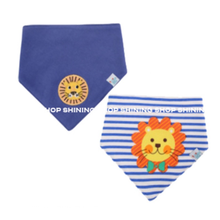 新生兒👶嬰幼兒 兩件組 純棉圍兜兜   一組2條-規格圖6