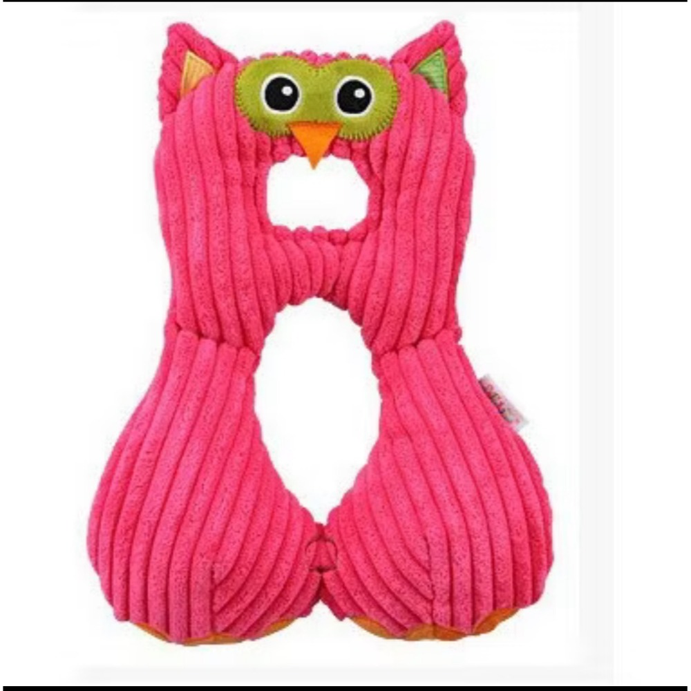 0-6歲 兒童護頸枕 U型枕頭 旅行枕 兒童汽車安全座椅枕  U型旅行護頸枕 嬰兒枕頭-規格圖4