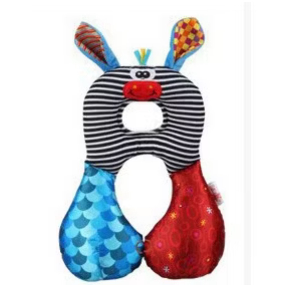 0-6歲 兒童護頸枕 U型枕頭 旅行枕 兒童汽車安全座椅枕  U型旅行護頸枕 嬰兒枕頭-規格圖4