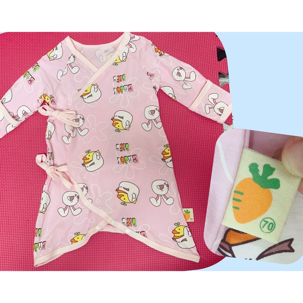 新生兒👶 寶寶長袖蝴蝶衣款 ( 有無包袖款 )-規格圖5