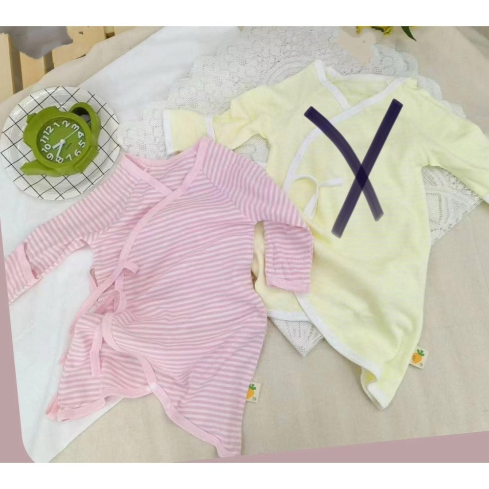 新生兒👶嬰幼兒 男女寶寶長袖蝴蝶衣  ( 包手款 )-細節圖2