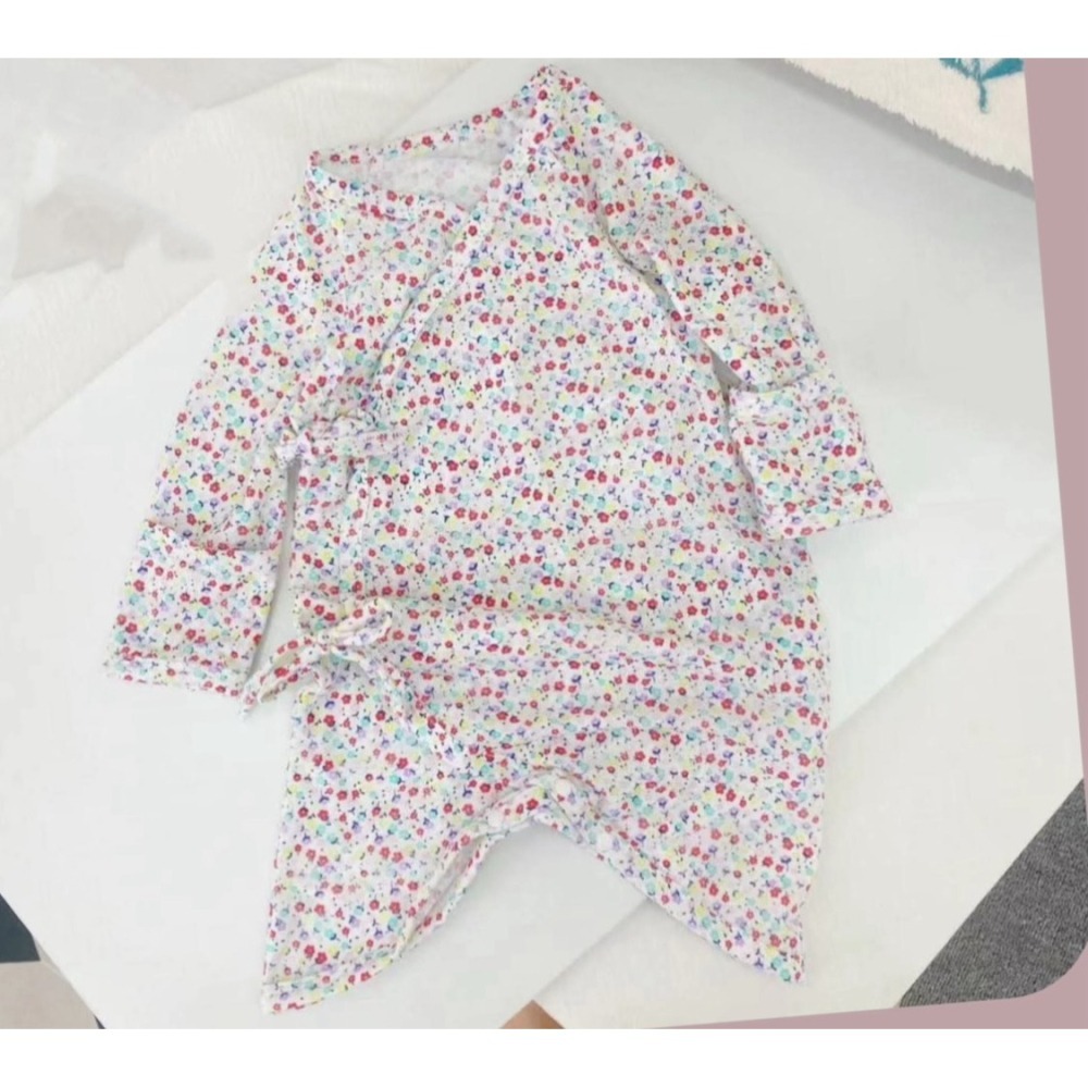 新生兒👶嬰幼兒 男女寶寶長袖蝴蝶衣  ( 包手款 )-細節圖3