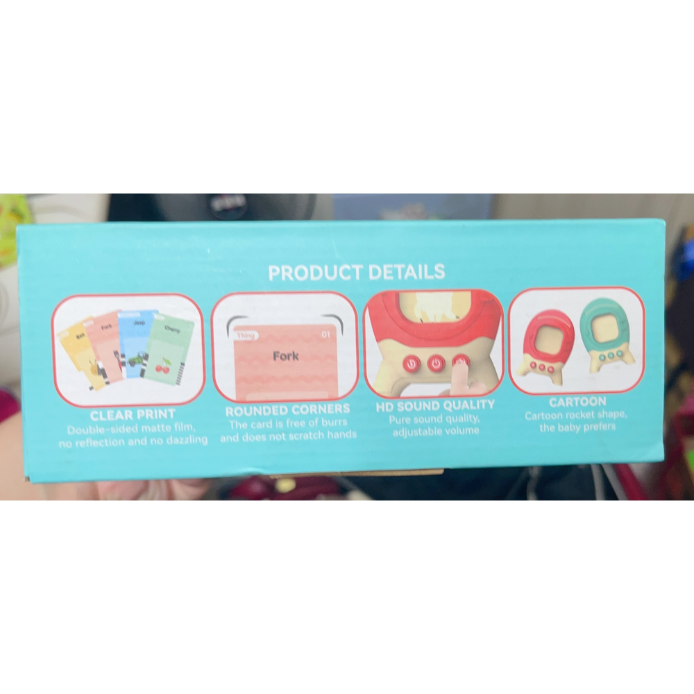 紅火箭  雙面插卡英文學習機-細節圖2