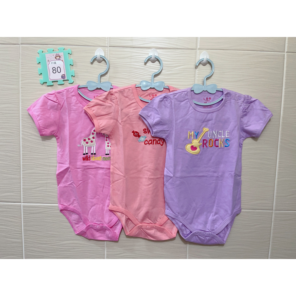 👶嬰幼兒👶 男女寶寶 短袖包屁衣-細節圖2