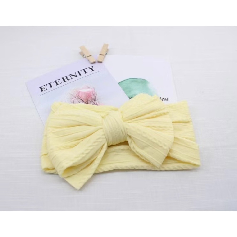 新生兒👶嬰幼兒 女寶寶 大蝴蝶 髮帶 🎀-細節圖3