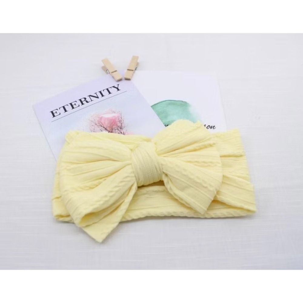 新生兒👶嬰幼兒 女寶寶 大蝴蝶 髮帶 🎀-規格圖6