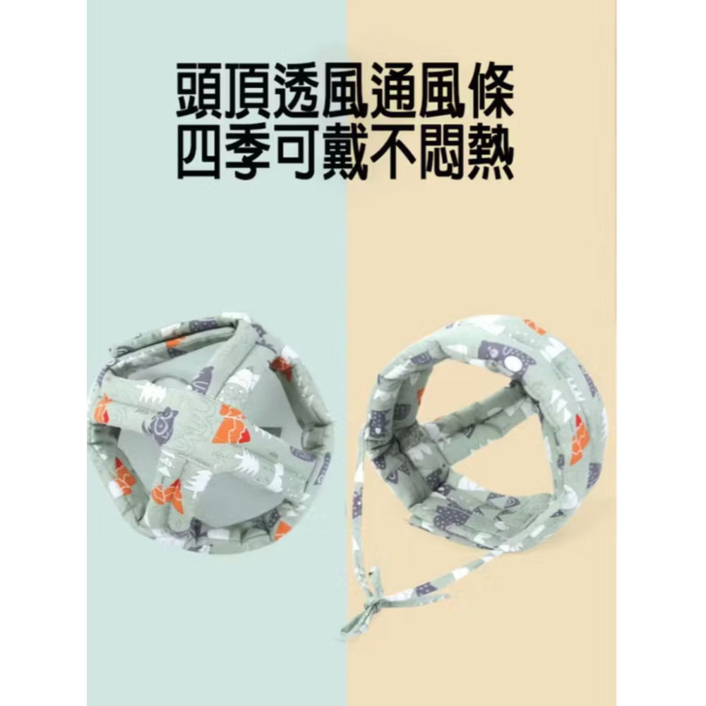 360度 兒童防撞帽 防摔帽  寶寶防撞帽 嬰兒防撞帽   ( 頭微可調 )-細節圖2