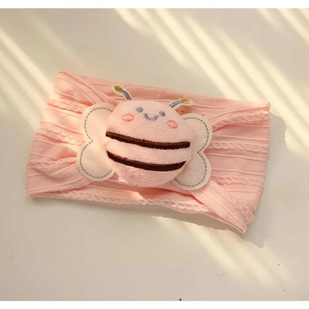 韓版嬰兒髮帶一年四季男女寶寶可愛嬰幼兒柔軟滿月百天髮飾🎉-細節圖2