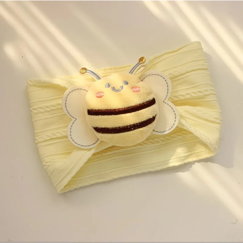 韓版嬰兒髮帶一年四季男女寶寶可愛嬰幼兒柔軟滿月百天髮飾🎉-細節圖3