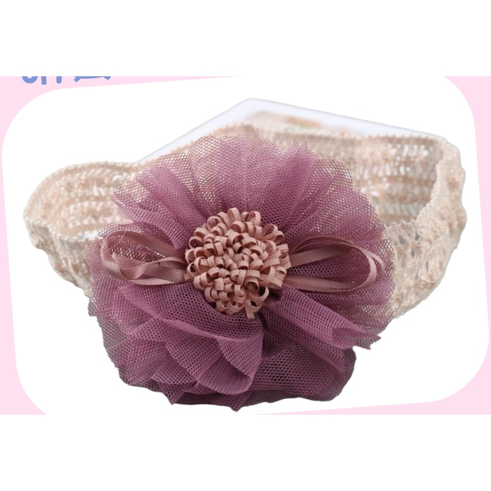 嬰幼兒 👶 女寶寶 可愛 兒童髮帶-細節圖3