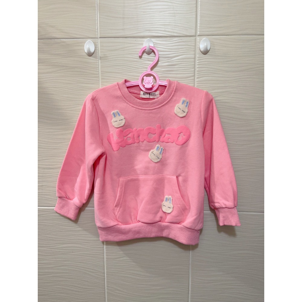 🌺可愛 女童 兒童長袖上衣  ( 無刷絨 )-細節圖3