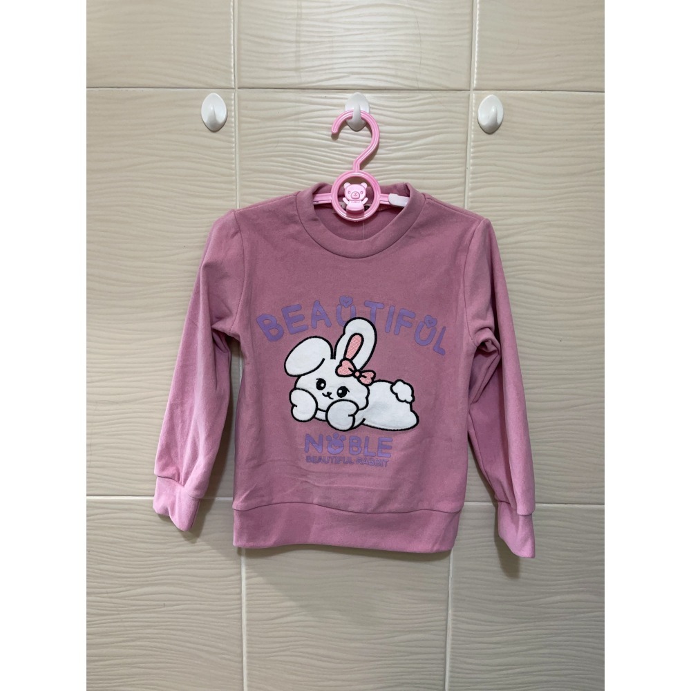 🌺嬰幼兒 👶 女寶寶長袖 刷毛 上衣-細節圖2