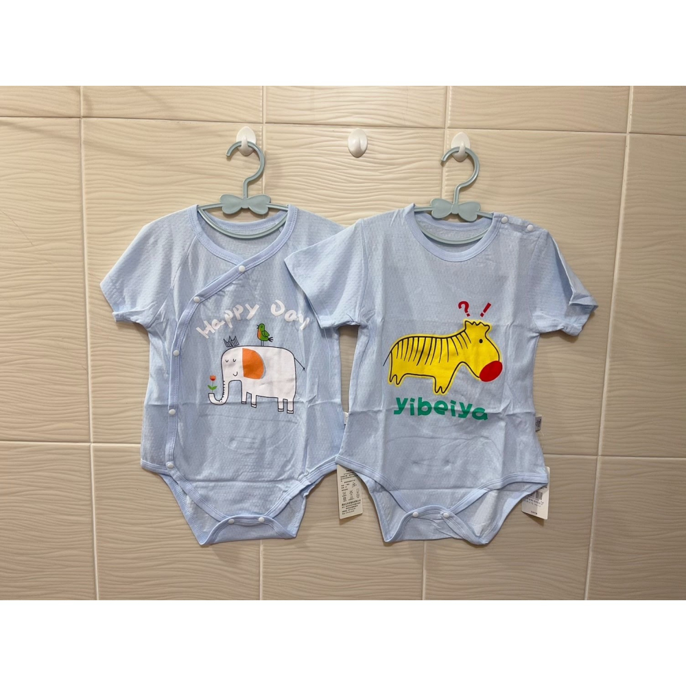 新生兒👶嬰幼兒 男女寶寶短袖包屁衣-細節圖3