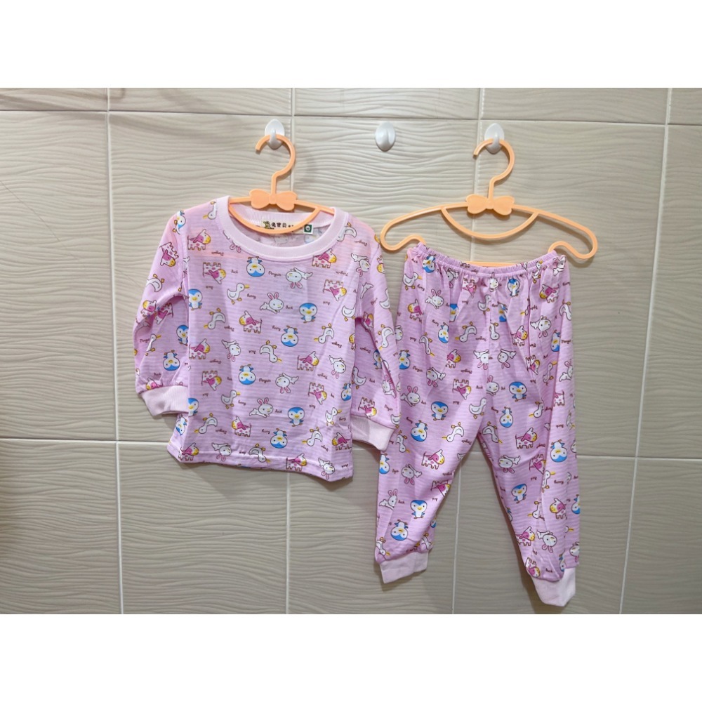 新生兒👶嬰幼兒 女寶寶薄長袖 套裝 睡衣.冷氣衫.休閒服-規格圖6