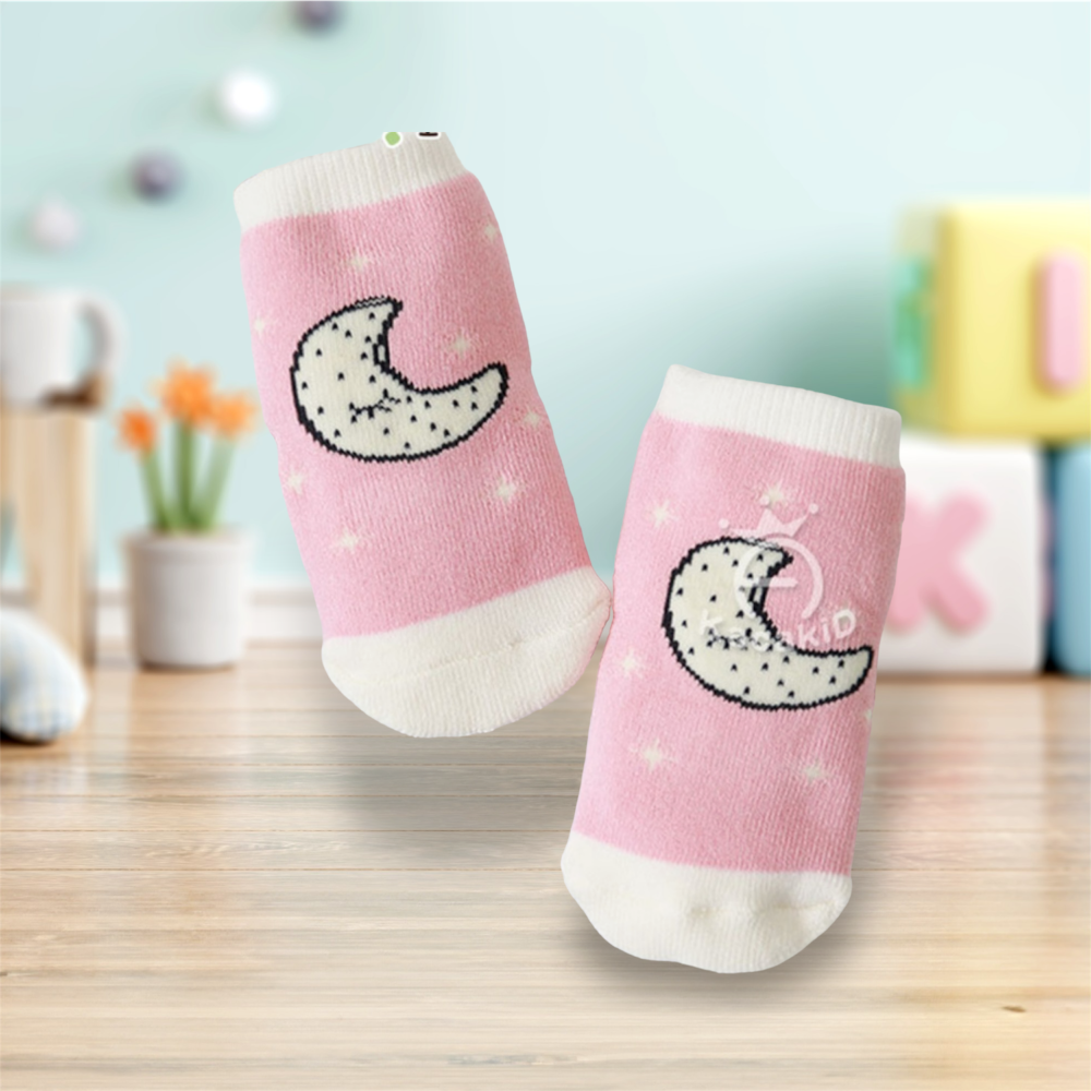 新生兒👶嬰幼兒 男女寶寶〝加厚〞小襪襪-規格圖5