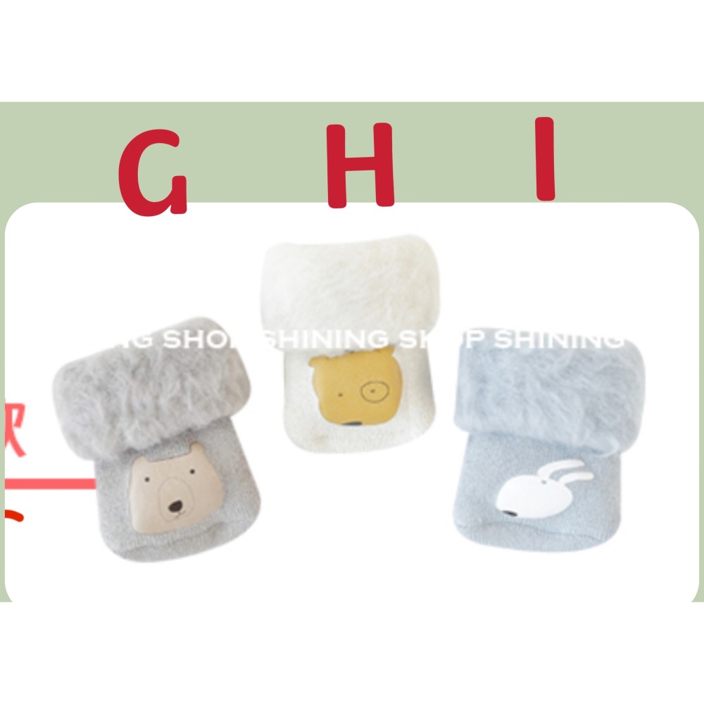 新生兒👶嬰幼兒 男女寶寶〝加厚毛絨絨〞小襪襪    〝 底 10 CM 〞-細節圖4