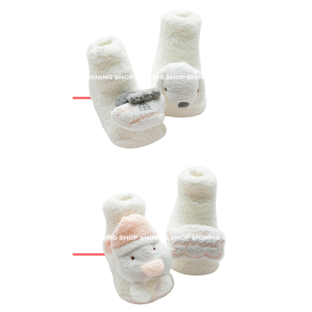 新生兒👶嬰幼兒 男女寶寶防滑點膠兒童學步襪套-細節圖4