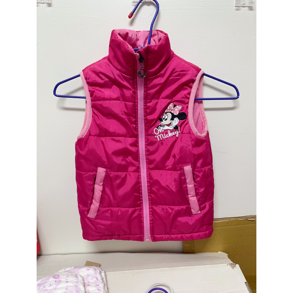 🌺 女童秋冬背心  約身高 :  100-110  ( 9.5 成新  9 成新 )-細節圖5