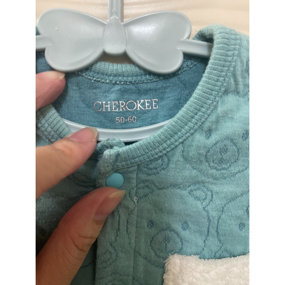 新生兒👶嬰幼兒 男女寶寶長袖爬服 ( 領子些退色 ) 👉 & 95成新 &-細節圖2