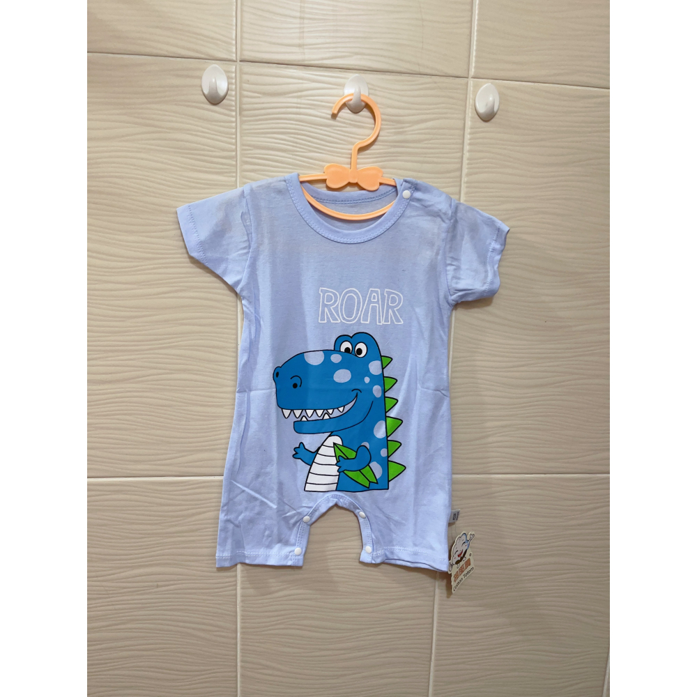 新生兒👶嬰幼兒 男女寶寶短袖爬服-細節圖5