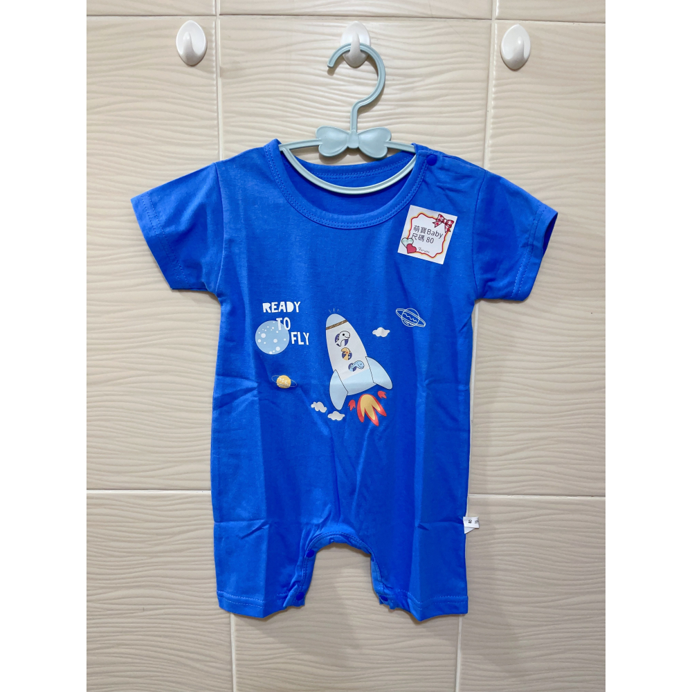 新生兒👶嬰幼兒 男女寶寶短袖爬服-細節圖6