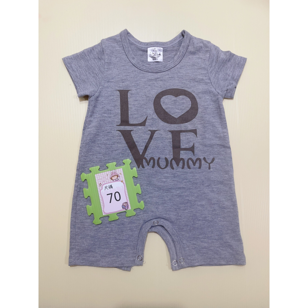 新生兒👶嬰幼兒 男女寶寶短袖爬服-細節圖7