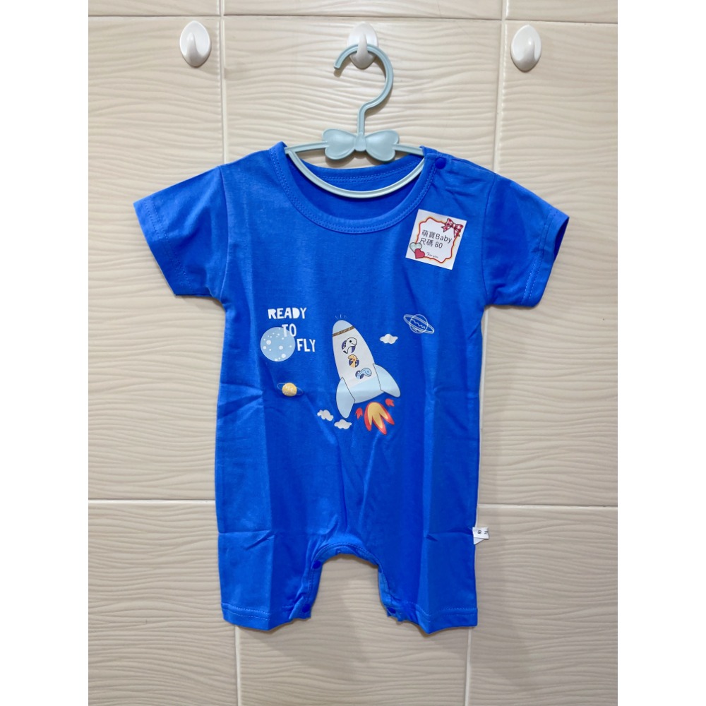 新生兒👶嬰幼兒 男女寶寶短袖爬服-規格圖8